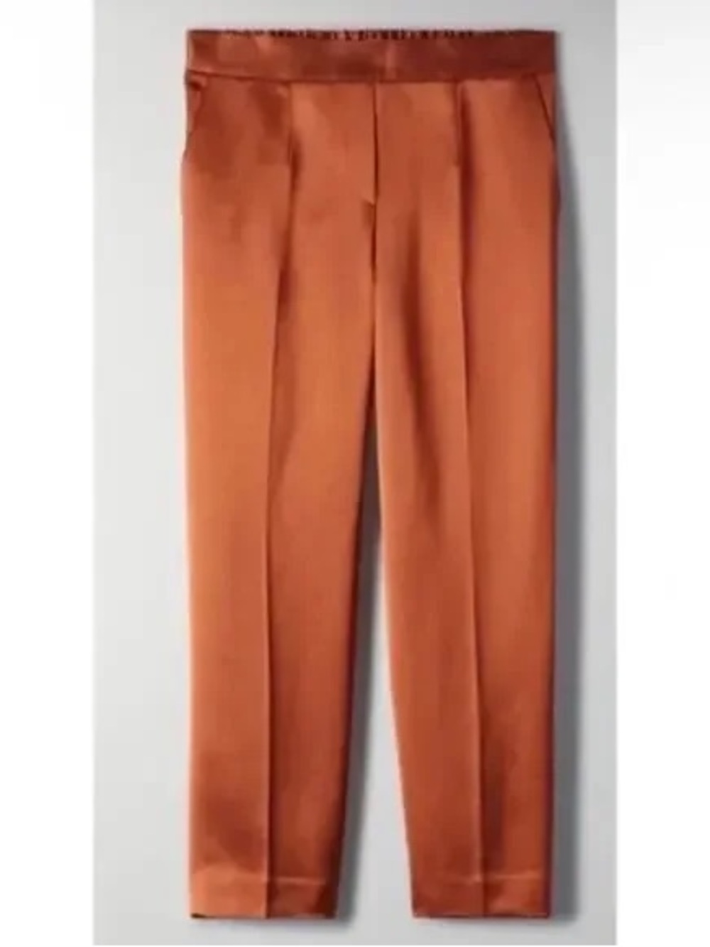 Babaton Satin Conan Pant - Caramelized